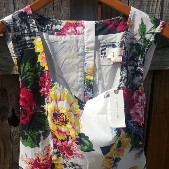 Anthropologie Floral Midi Amelia Dress - Picture 7 of 8